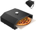 CAMPLUX Pizza Oven for Grill with Carry Bag, 14.8" × 13" Cordierite Stone by CAMPLUX