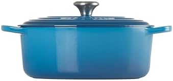 Le Creuset Enameled Cast Iron Oval Dutch Oven, 5 qt, Marseille - Image 4