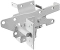 Vinyl Gate Extended Latch White (for Vinyl, Wood, PVC etc Fencing) Fence Gate Latch w/Mounting Hardware - Gate Latches Have a 90 Degree Bracket Resulting in a Positive Latch to Gate Connection by JakeSales