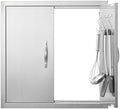VEVOR Outdoor Kitchen Door 24W x 24H Inch 304 Stainless Steel Access Doors by VEVOR