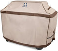 HAMLER Grill Cover 60 Inch, Heavy Duty Waterproof BBQ Covers, Gas Grill Covers Fits Weber Spirit, Weber Genesis, Char-Broil, Nexgrill, Brinkmann, Brown & Beige by HAMLER