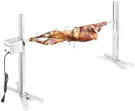 Rotisserie Grill Kit, 52" Outdoor Electric Tripod Rotisserie Stand by Unknown