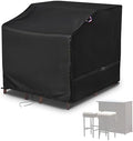 41" Outdoor Bar Cover for 3 Piece Patio Bar Set with Stools by Yourpatiocoverexpert