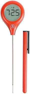 ThermoWorks ThermoPop 2 — Best Value Instant Read Thermometer - Cayenne Pepper Red by ThermoWorks
