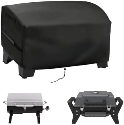 Mini Tabletop Gas Grill Cover for Charbroil Grill2Go X200 1 Burner Grill by Guisong