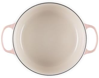 Le Creuset Enameled Cast Iron Round Dutch Oven, 7.25 qt., Peche - Image 3