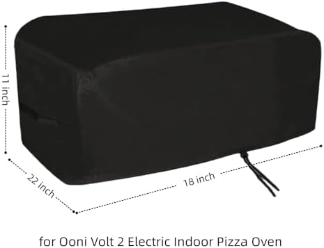 18 in Pizza Oven Cover for Ooni Volt 2 Electric Indoor Pizza Oven Tabletop - Image 2