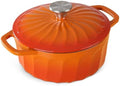 Enameled Cast Iron Dutch Oven Pot with Lid, 3 QT Small Dutch Oven by NSIRONS