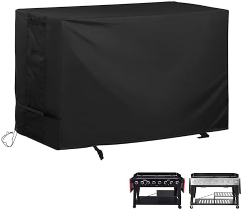 Griddle Cover for Royal Gourmet GB8001B 8-Burner Gas Grill, Flat Top Grill Cover for Royal Gourmet GB8003 8-Burner Outdoor Griddle-Waterproof by Unknown