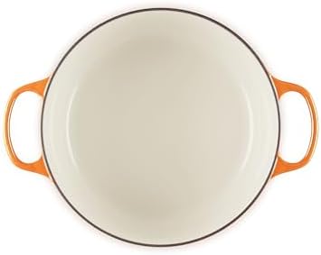 Le Creuset Enameled Cast Iron Round Dutch Oven, 7.25 qt., Flamme Doree - Image 4