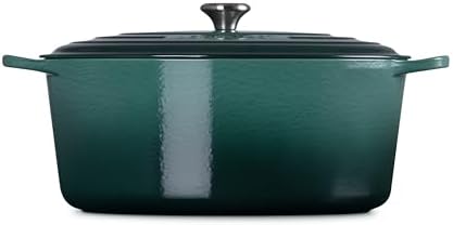 Le Creuset Enameled Cast Iron Oval Dutch Oven, 15.5qt., Artichaut - Image 4