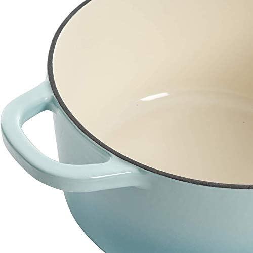 Crock-Pot Artisan Round Enameled Cast Iron Dutch Oven, 5-Quart, Pink Blush - Image 2