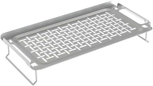 DELSbbq Universal Griddle Warming Rack for Weber Grills Replacement #6784 by DELSBBQ