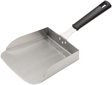 Cuisinart Griddle Food Mover - Extra-Large Stainless Steel Spatula for Rice, Vegetables and More, Perfect BBQ Tool, Cookouts, and Griddles, Large Scooper, 5-cup Capacity Food Scoop by Cuisinart