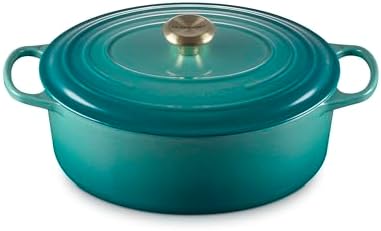 Le Creuset Enameled Cast Iron Oval Dutch Oven, 6.75 qt., Riviera by Unknown