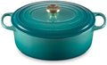 Le Creuset Enameled Cast Iron Oval Dutch Oven, 6.75 qt., Riviera by Unknown