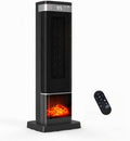 OLIXIS 24" Space Heater for Indoor Use, 60° Oscillation, 4 Modes by OLIXIS