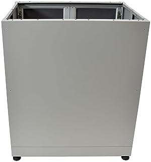 Blue Sky Outdoor Living, OKC3024GD2DG, 2-Door Outdoor Kitchen Cabinet – Heavy-Duty Tempered Glass Cabinet Doors – Weather-Resistant Modular Base for Patios and BBQ Islands – Slate Gray - Image 6