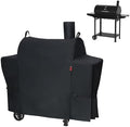 Outdoor Grill Cover for Royal Gourmet CC1830T 30" Barrel Charcoal Grill, Cover Geny Waterproof 600D Heavy Duty BBQ Grill Cover, Barbecue Grill Covers Fit Royal Gourmet CC Series Grills. by CoverGeny