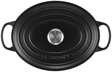 Le Creuset Enameled Cast Iron Oval Dutch Oven, 6.75 qt., Licorice - Image 2