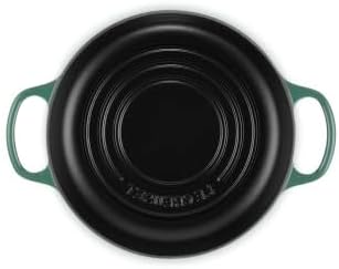 Le Creuset Enameled Cast Iron Round Bread Oven, 9.5 inch,Artichaut/Crucible - Image 3