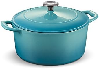 Tramontina Bestow Enameled Cast Iron 5.5-Qt Round Dutch Oven Pot with Lid - Image 2