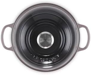 Le Creuset Enameled Cast Iron Round Bread Oven, 9.5 inch, Oyster - Image 2