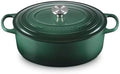Le Creuset Enameled Cast Iron Oval Dutch Oven, 6.75 qt., Artichaut/Crucible by Unknown