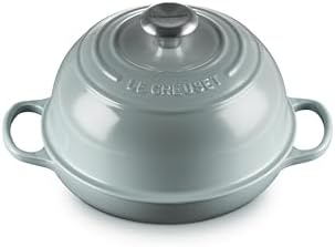 Le Creuset Enameled Cast Iron Round Bread Oven, 9.5 inch, Sea Salt by Unknown