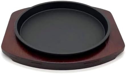 Cast Iron Fajita Plate, Skillet Pan, Steak Platter (10 inch with Base) - Image 6