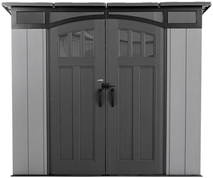 LIFETIME 8 x 5 Ft. Modern Outdoor Storage Shed - Image 2