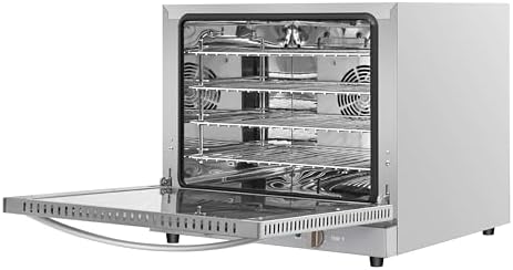 KoolMore 23 in. Countertop Convection Oven for Half-Size Pans with 4 Racks and 2800W of Power in Stainless-Steel - 208/240V, 2.3 cu. ft. ETL Listed (KM-CTCO220-23) - Image 7