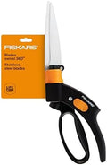 Fiskars 5" Shear Ease Grass Shears, Grass Clippers for Lawn & Garden by Unknown
