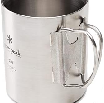 Snow Peak Double Wall Insulated Mug, Lightweight, Stainless Steel 300 ml - Image 2