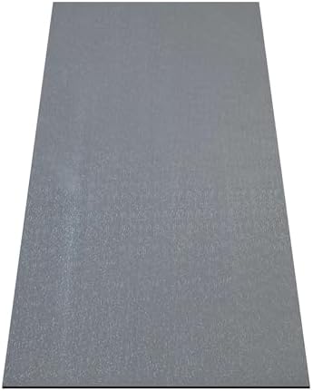 Rhino Hide Embossed Grill Guard Mat - Heat Resistant Outdoor Grill Floor Mat for Patio, Deck & Garage Surface Protection - Rectangle, Gray (36”x72”) by RancoIndustriesInc