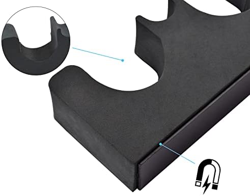 Adoreal 2 Pack Gun Rack for Gun Storage, Gun Safe Accessory for Rifles and Shotguns, Gun Holder in Gun Cabinet, Shotgun Rifle Rest, Foam Material with Magnetic Strip, Gifts for Hunters… - Image 5