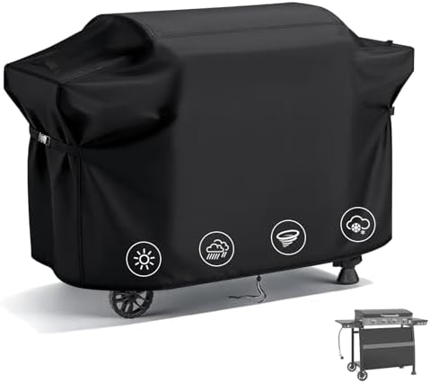 Grill Cover 56" for Royal Gourmet PD4001 4 Burner Propane Griddle by Andacar