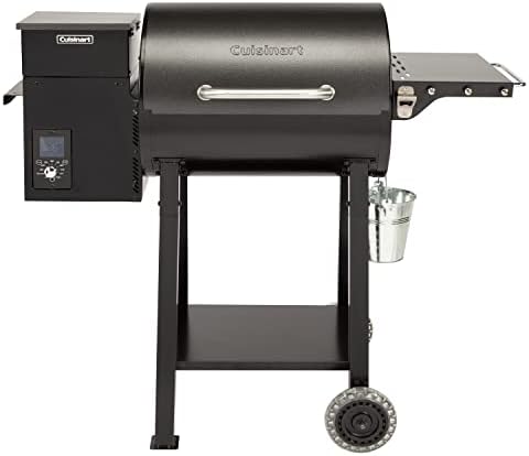 Cuisinart Wood Pellet Grill & Smoker, 465 Square Inches Barrel Pellet Grill for Smoking Meat, Jerky, Vegetables, 8 in 1 BBQ with Digital Control, Auto Start and Temperature Probe by Cuisinart