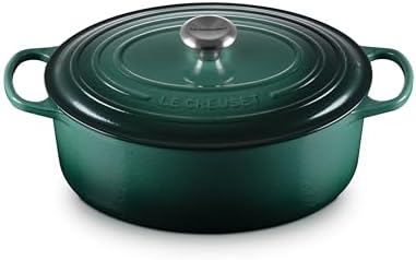 Le Creuset Enameled Cast Iron Oval Dutch Oven, 6.75 qt., Artichaut by Unknown