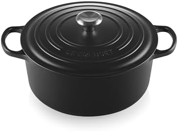 Le Creuset Enameled Cast Iron Round Dutch Oven, 7.25 qt., Licorice by Unknown