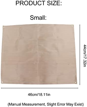 Fire Pit Mat 17 x 18in Fireproof Blanket Under Grill Mat - Image 2
