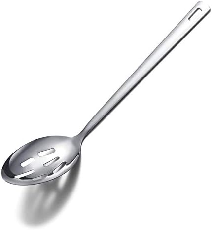 Berglander Stainless Steel Slotted and Basting Spoon, Heat Resistant, Non-Stick, Dishwasher Safe, Easy to Clean by Berglander