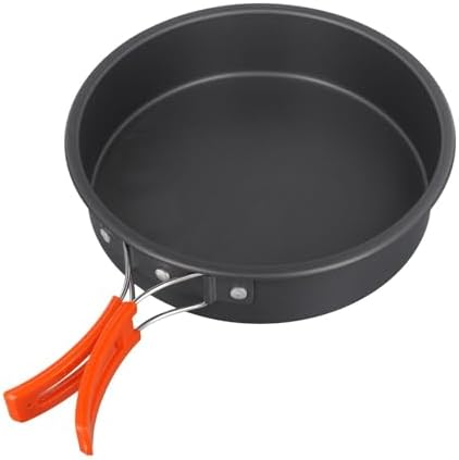 Non-Stick Camping Frying Pan Alumina Lightweight Cooking Skillet With Foldable Handle For Outdoor Hiking Backpacking(medium) - Image 7
