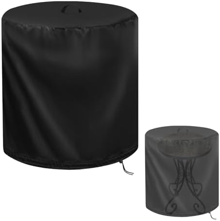 Round Side Table cover End Table Cover- 14"D x 21"H by Aidetech