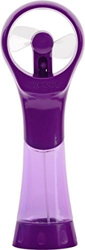 O2COOL Elite Handheld Misting Fan Battery Powered Purple - Image 4
