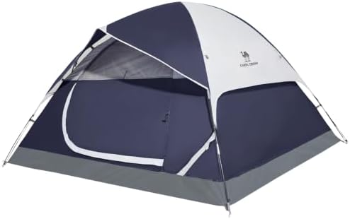 CAMEL CROWN Tents for Camping 2/3/4/5 Person Camping Dome Tent, Waterproof,Spacious, Lightweight Portable Backpacking Tent for Outdoor Camping/Hiking by CAMELCROWN