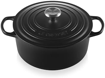Le Creuset Enameled Cast Iron Round Dutch Oven, 5.5 qt., Licorice by Unknown