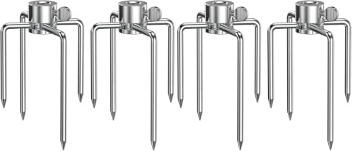 Onlyfire 6004 Grill Rotisserie Meat Forks(1-Pair)- Fits 5/16 Inch Square Spit Rods (Pack of 2) by onlyfire
