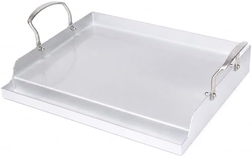 Utheer Stainless Steel Griddle for Gas Grill, Nano Ceramic Nonstick 17 x 13 by Utheer