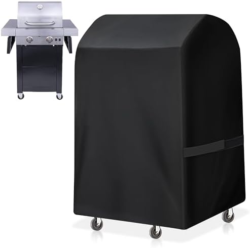 NEXCOVER Grill Cover- 30" Waterproof BBQ Grill Cover, Barbeque Cover Grill Cover for Outdoor Grill, UV Resistant Dustproof Barbecue Smoker Cover. by NEXCOVER